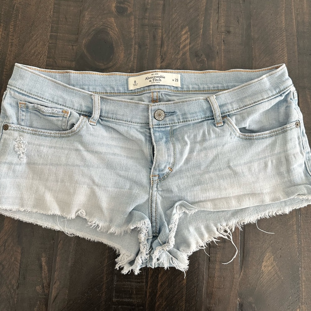 Light Wash American Eagle Jean Shorts